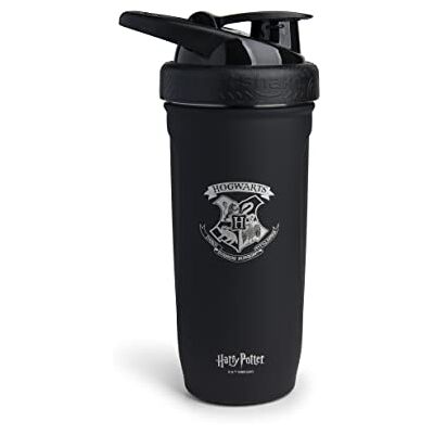 Smartshake Reforce Stainless Steel Hogwarts Harry Potter Shaker Bottle (900ML / 30oz) Lightweight Resistance Sports Protein Shaker Bottle with a Soft Lid Leakproof, BPA Free & DEHP Free Smartshake Reforce Stainless Steel Hogwarts Harry Potter Shaker Bottle (900ML / 30oz) Lightweight Resistance Sports Protein Shaker Bottle with a Soft Lid Leakproof, BPA Free & DEHP Free