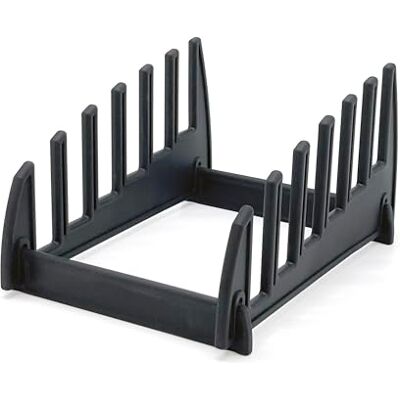 HENDI Schneidbretthalter, für 6 Schneidbretter, 26mm Schlitze, Schneidebretthalter, Schneidebrettständer, Schneidebretter-Rack, 320x230(H)160mm, Polypropylen, schwarz HENDI Schneidbretthalter, für 6 Schneidbretter, 26mm Schlitze, Schneidebretthalter, Schneidebrettständer, Schneidebretter-Rack, 320x230(H)160mm, Polypropylen, schwarz