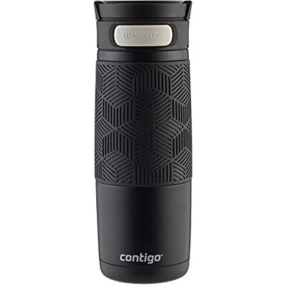 Contigo Thermobecher Transit Autoseal, Edelstahl Isolierbecher, Kaffebecher to go, auslaufsicher, spülmaschinenfester Deckel BPA-frei, 470 ml Contigo Thermobecher Transit Autoseal, Edelstahl Isolierbecher, Kaffebecher to go, auslaufsicher, spülmaschinenfester Deckel BPA-frei, 470 ml