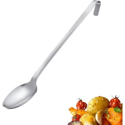 Westmark Gemüselöffel Pro – Edelstahl Kochlöffel mit breitem Löffelkopf – Universaler Servierlöffel für Gemüse, Kartoffeln & Co – Silber, 45 cm Westmark Gemüselöffel Pro – Edelstahl Kochlöffel mit breitem Löffelkopf – Universaler Servierlöffel für Gemüse, Kartoffeln & Co – Silber, 45 cm