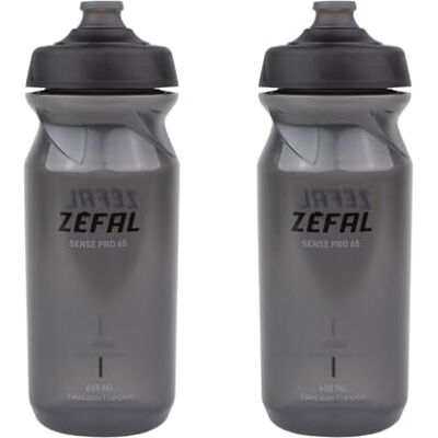 ZEFAL Sense Pro 65 Fahrradflasche 650 ML x 2 Set mit 2 Fahrrad Trinkflasche Auslaufsicher- Trinkflasche Fahrrad Rauchschwarz 650 ML BPA frei 2 Premium FahrradTrinkflasches ZEFAL Sense Pro 65 Fahrradflasche 650 ML x 2 Set mit 2 Fahrrad Trinkflasche Auslaufsicher- Trinkflasche Fahrrad Rauchschwarz 650 ML BPA frei 2 Premium FahrradTrinkflasches