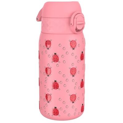ion8 Kinder Trinkflasche, Edelstahl Leicht 400ml, Nicht Isoliert, Auslaufsicher, Einhandöffnung, Sichere Verriegelung, Spülmaschinenfest, Klappdeckel, Tragegriff, Leicht zu Reinigen, Marienkäfer ion8 Kinder Trinkflasche, Edelstahl Leicht 400ml, Nicht Isoliert, Auslaufsicher, Einhandöffnung, Sichere Verriegelung, Spülmaschinenfest, Klappdeckel, Tragegriff, Leicht zu Reinigen, Marienkäfer