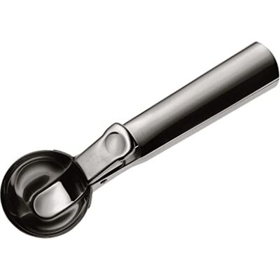 WMF Gourmet Eisportionierer 18 cm, Eislöffel mit Auswerfer, Cromargan Edelstahl poliert, Portionierer für Eiskugeln, Reis, Melonenkugeln, Keksteig WMF Gourmet Eisportionierer 18 cm, Eislöffel mit Auswerfer, Cromargan Edelstahl poliert, Portionierer für Eiskugeln, Reis, Melonenkugeln, Keksteig