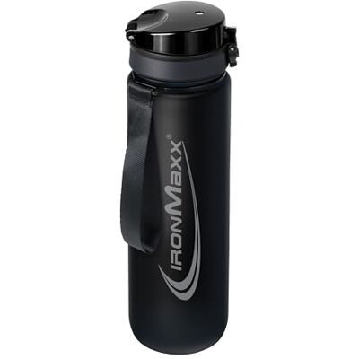 IronMaxx Sport Water Bottle – Deep Black 1000ml Robuste & auslaufsichere Trinkflasche mit Schraubverschluss BPA-frei & wiederverwendbar Perfekt für Training, Alltag & unterwegs IronMaxx Sport Water Bottle – Deep Black 1000ml Robuste & auslaufsichere Trinkflasche mit Schraubverschluss BPA-frei & wiederverwendbar Perfekt für Training, Alltag & unterwegs