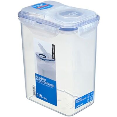 LocknLock PP Classic Schüttdose 1,8L 15,1 x 10,8 x 19 cm 100 % Luftdichte Aufbewahrungsbox Lebensmittelspender für Müsli oder Futter BPA-freier & spülmaschinenfester Vorratsbehälter LocknLock PP Classic Schüttdose 1,8L 15,1 x 10,8 x 19 cm 100 % Luftdichte Aufbewahrungsbox Lebensmittelspender für Müsli oder Futter BPA-freier & spülmaschinenfester Vorratsbehälter