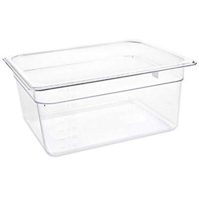 VOGUE GN‑Behälter 1/2 150 mm transparent – Kühl‑& Gefriersicher U230 VOGUE GN‑Behälter 1/2 150 mm transparent – Kühl‑& Gefriersicher U230