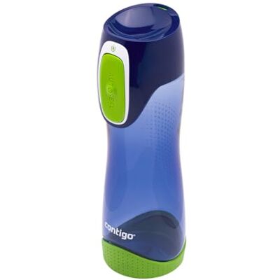 Contigo Trinkflasche Swish Autoseal, große BPA-freie Kunststoff Wasserflasche für Kinder, 100% auslaufsicher mit automatischer Verriegelung, für Sport, Kindergarten, Kita, Schule, 500 ml Contigo Trinkflasche Swish Autoseal, große BPA-freie Kunststoff Wasserflasche für Kinder, 100% auslaufsicher mit automatischer Verriegelung, für Sport, Kindergarten, Kita, Schule, 500 ml