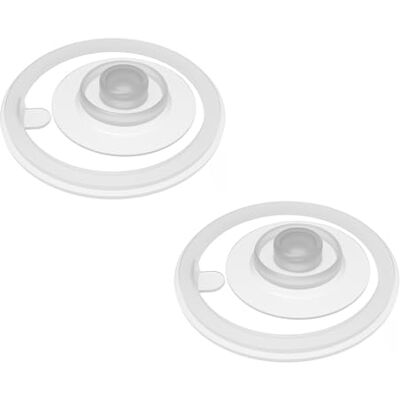 Sigg Gasket 2er Set für WMB ONE Top 2 Verschluss (One Size), Ersatzteil Trinkflasche, Dichtungsring für Auslaufsicheren Drehverschluss Sigg Gasket 2er Set für WMB ONE Top 2 Verschluss (One Size), Ersatzteil Trinkflasche, Dichtungsring für Auslaufsicheren Drehverschluss