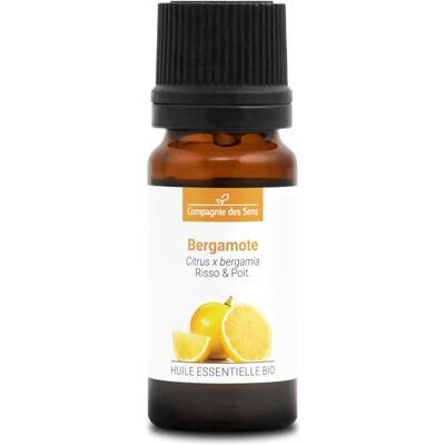 La Compagnie des Sens BERGAMOTTE (Citrus x bergamia) BIO 10 ml Hochwertiges ätherisches Öl 100 % rein, natürlich, ChromaCert® zertifiziert Chemotyp & Vollständig La Compagnie des Sens BERGAMOTTE (Citrus x bergamia) BIO 10 ml Hochwertiges ätherisches Öl 100 % rein, natürlich, ChromaCert® zertifiziert Chemotyp & Vollständig