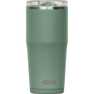CAMELBAK Thrive Tumbler, VSS 20 oz – Sportflasche – vakuumisoliert – auslaufsicherer Deckel – rutschfester Boden – hält Getränke kalt – Edelstahl – Moss, Größe: OS CAMELBAK Thrive Tumbler, VSS 20 oz – Sportflasche – vakuumisoliert – auslaufsicherer Deckel – rutschfester Boden – hält Getränke kalt – Edelstahl – Moss, Größe: OS
