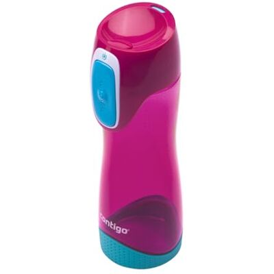 Contigo Trinkflasche Swish Autoseal, große BPA-freie Kunststoff Wasserflasche für Kinder, 100% auslaufsicher mit automatischer Verriegelung, für Sport, Kindergarten, Kita, Schule, 500 ml Contigo Trinkflasche Swish Autoseal, große BPA-freie Kunststoff Wasserflasche für Kinder, 100% auslaufsicher mit automatischer Verriegelung, für Sport, Kindergarten, Kita, Schule, 500 ml