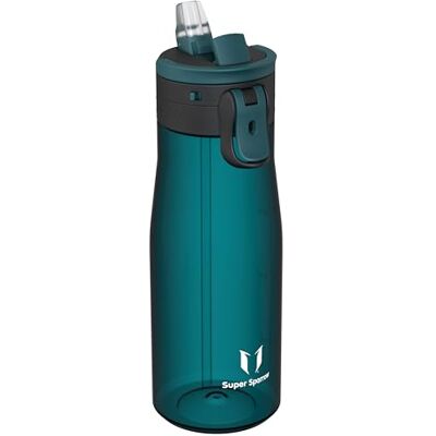 Super Sparrow Trinkflasche 1L TouchFlow Tritan Wasserflasche BPA-frei Sportflasche Auslaufsicher Trinkflaschen mit Strohhalm für Sport, Outdoor Leicht, Nachhaltig Super Sparrow Trinkflasche 1L TouchFlow Tritan Wasserflasche BPA-frei Sportflasche Auslaufsicher Trinkflaschen mit Strohhalm für Sport, Outdoor Leicht, Nachhaltig