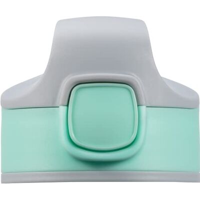 Sigg Miracle Kids Top Tabbi Mint Ersatz-Verschluss, Ersatzteil für alle Aluminium und Tritan Miracle Kids-Flaschen (0.35 L, 0.4 L, 0.45 L), Ersatzdeckel Trinkflasche mit Strohhalm Sigg Miracle Kids Top Tabbi Mint Ersatz-Verschluss, Ersatzteil für alle Aluminium und Tritan Miracle Kids-Flaschen (0.35 L, 0.4 L, 0.45 L), Ersatzdeckel Trinkflasche mit Strohhalm