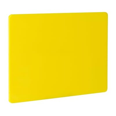 HENDI Schneidebrett, HACCP, Beidseitig nutzbar, glatt, minimiert das Abstumpfen von Messern, GN1/2, 325x265x(H)10mm, LPDE Kunststoff, gelb HENDI Schneidebrett, HACCP, Beidseitig nutzbar, glatt, minimiert das Abstumpfen von Messern, GN1/2, 325x265x(H)10mm, LPDE Kunststoff, gelb