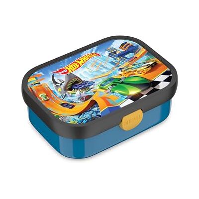 Mepal Brotdose Kinder Campus Bento Box Kinder Brotdose Kinder mit Fächern & Gabel Meal Prep Box mit Clip-Verschluss BPA-frei & Spülmaschinenfest 750 ml Hot Wheels Mepal Brotdose Kinder Campus Bento Box Kinder Brotdose Kinder mit Fächern & Gabel Meal Prep Box mit Clip-Verschluss BPA-frei & Spülmaschinenfest 750 ml Hot Wheels