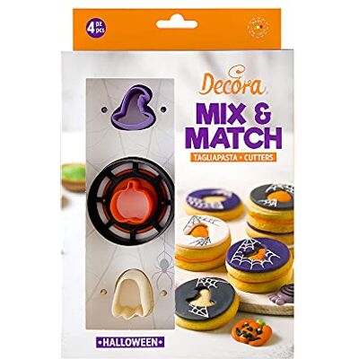 Decora 0255043 Ausstechformen-Set, 4 Stück, Violett Decora 0255043 Ausstechformen-Set, 4 Stück, Violett