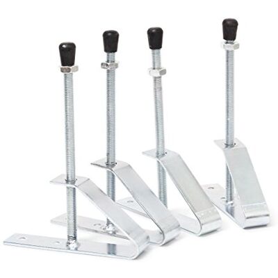 Relaxdays 10019270 Reifenwandhalter Set 4er Set Reifenhalter für die Wand aus Metall für 4 Reifen bis 185 Breite mit Felgen Reifenwandhalterung mit, Silber, Schwarz Relaxdays 10019270 Reifenwandhalter Set 4er Set Reifenhalter für die Wand aus Metall für 4 Reifen bis 185 Breite mit Felgen Reifenwandhalterung mit, Silber, Schwarz