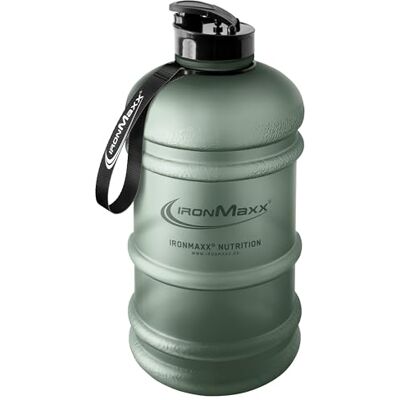 IronMaxx Water Gallon Frosted Mineral Green 2200ml BPA & DEHP frei auslaufsichere Trinkflasche mit Messskala in verschiedenen Farben erhältlich IronMaxx Water Gallon Frosted Mineral Green 2200ml BPA & DEHP frei auslaufsichere Trinkflasche mit Messskala in verschiedenen Farben erhältlich