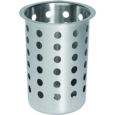 APS 11999 Besteckköcher, Ø 9,5 cm, Höhe 13,5 cm, Edelstahl, matt poliert APS 11999 Besteckköcher, Ø 9,5 cm, Höhe 13,5 cm, Edelstahl, matt poliert
