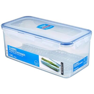 LocknLock PP Classic Vorratsdose mit Ablaufgitter 3,4 L 29,7 x 15,2 x 11,8 cm 100 % luft- und wasserdicht Gefrier-& Kühlschrank Organizer Spülmaschinen-& Mikrowellengeeignet LocknLock PP Classic Vorratsdose mit Ablaufgitter 3,4 L 29,7 x 15,2 x 11,8 cm 100 % luft- und wasserdicht Gefrier-& Kühlschrank Organizer Spülmaschinen-& Mikrowellengeeignet