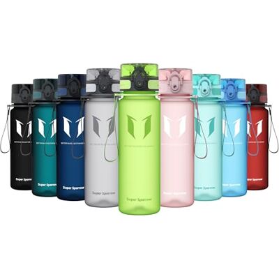 Super Sparrow Trinkflasche Kinder 500ml BPA-frei Tritan Wasserflasche 1-Klick Super Sparrow Trinkflasche Kinder 500ml BPA-frei Tritan Wasserflasche 1-Klick