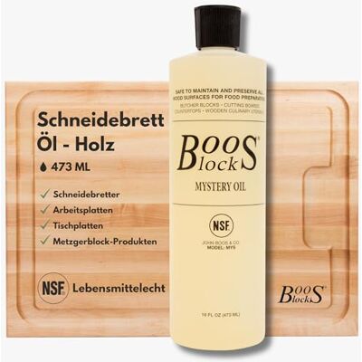 John Boos Dřevo olej - Lebensmittelsicher, Nährt Holz tief, Verlängert Holzlebensdauer John Boos Dřevo olej - Lebensmittelsicher, Nährt Holz tief, Verlängert Holzlebensdauer