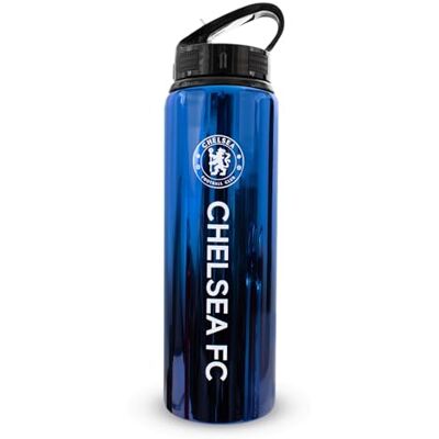 Hy-Pro Offiziell Lizenziertes Chelsea F.C. 750 ml Aluminium UV-Flasche, Integrierter Faltstrohhalm, Neochrome Finish, Auslaufsicher, Leichtgewichtig, BPA-frei, Blues Hy-Pro Offiziell Lizenziertes Chelsea F.C. 750 ml Aluminium UV-Flasche, Integrierter Faltstrohhalm, Neochrome Finish, Auslaufsicher, Leichtgewichtig, BPA-frei, Blues
