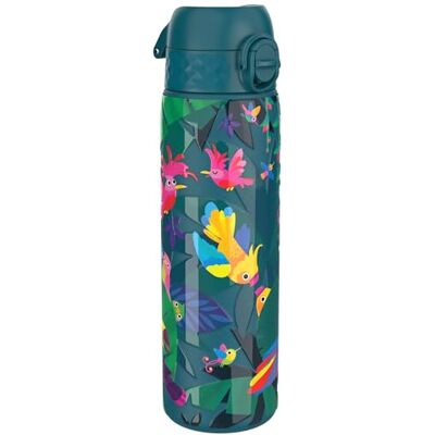 ion8 Leicht Stahl-Trinkflasche, 600 ml, Nicht Isoliert Auslaufsicher, Einhandöffnung, Sichere Verriegelung, Spülmaschinenfest, Klappdeckel, Tragegriff, Leicht zu Reinigen, Exotische Vögel ion8 Leicht Stahl-Trinkflasche, 600 ml, Nicht Isoliert Auslaufsicher, Einhandöffnung, Sichere Verriegelung, Spülmaschinenfest, Klappdeckel, Tragegriff, Leicht zu Reinigen, Exotische Vögel