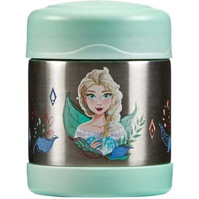 Thermos kids FUNTAINER Thermobehälter für Essen 300ml, Disney Frozen II Anna Elsa Edelstahl, absolut dicht, hält Speisen 5h heiß & 7h kalt, BPA-frei, ideal für Schule und Kita Thermos kids FUNTAINER Thermobehälter für Essen 300ml, Disney Frozen II Anna Elsa Edelstahl, absolut dicht, hält Speisen 5h heiß & 7h kalt, BPA-frei, ideal für Schule und Kita