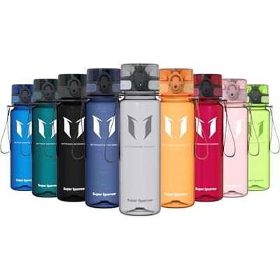 Super Sparrow Trinkflasche Kinder 500ml BPA-frei Tritan Wasserflasche 1-Klick Super Sparrow Trinkflasche Kinder 500ml BPA-frei Tritan Wasserflasche 1-Klick