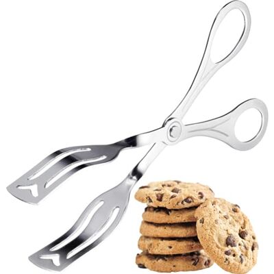 Westmark Gebäckzange – Vielseitige Zange zum hygienischen Servieren von Backwaren und anderen Lebensmitteln, ideal für Buffets, 19,8 cm Länge – Rostfreier Edelstahl 18/8 Westmark Gebäckzange – Vielseitige Zange zum hygienischen Servieren von Backwaren und anderen Lebensmitteln, ideal für Buffets, 19,8 cm Länge – Rostfreier Edelstahl 18/8