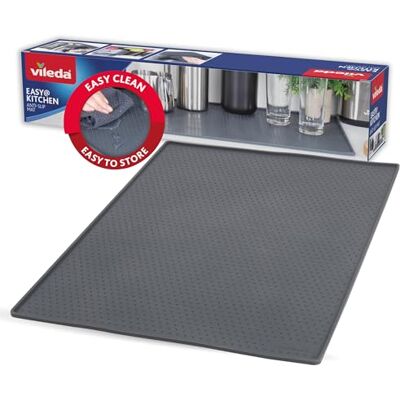 Vileda Silikonmatte Küche 40x60cm – Lebensmittelechte Antirutschmatte für die Küche Hitzeresistent & rutschfest Ideal für Arbeitsflächen, Schubladen & Regale Vileda Silikonmatte Küche 40x60cm – Lebensmittelechte Antirutschmatte für die Küche Hitzeresistent & rutschfest Ideal für Arbeitsflächen, Schubladen & Regale