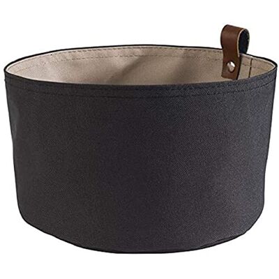 APS Brottasche aus schmutzabweisender, waschbarer Kunstfaser Vielseitig nutzbarer Brotkorb für Backwaren, Obst oder Cerealien (Ø 20 cm) APS Brottasche aus schmutzabweisender, waschbarer Kunstfaser Vielseitig nutzbarer Brotkorb für Backwaren, Obst oder Cerealien (Ø 20 cm)