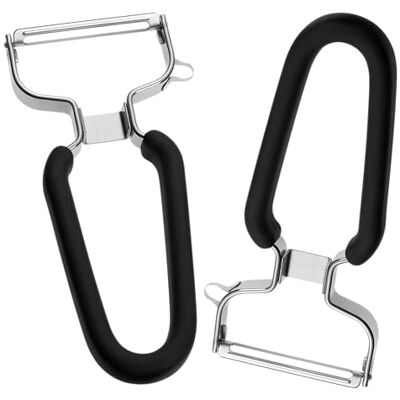 Lurch 510093 Sparschäler Universal aus Edelstahl 2er Set Lurch 510093 Sparschäler Universal aus Edelstahl 2er Set