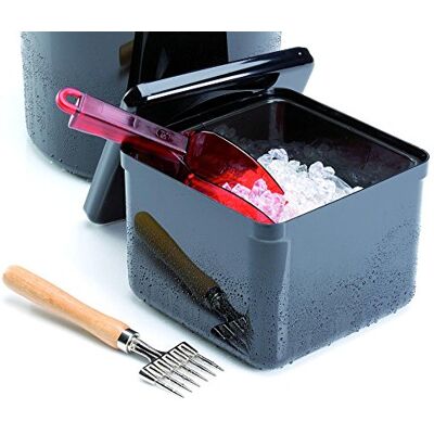 APS 93200 Eisbox mit Abtropffläche, 20 x 20 x 17 cm, 3,4 ltr APS 93200 Eisbox mit Abtropffläche, 20 x 20 x 17 cm, 3,4 ltr