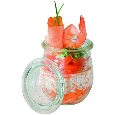 APS 82316 Einmach-Gläser 12er Set 220 ml mit Deckel, 12er Set, Ø 7 cm, H: 8 cm, Tulpenform, Einmachglas, Dekoglas, Dessertglas, Vorratsglas, spülmaschinengeeignet APS 82316 Einmach-Gläser 12er Set 220 ml mit Deckel, 12er Set, Ø 7 cm, H: 8 cm, Tulpenform, Einmachglas, Dekoglas, Dessertglas, Vorratsglas, spülmaschinengeeignet