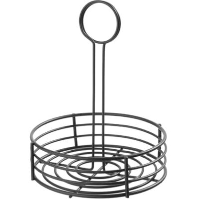 HENDI Menage Set, Rund, Gewürzständer, ⌀165x(H)205mm, Mattschwarz HENDI Menage Set, Rund, Gewürzständer, ⌀165x(H)205mm, Mattschwarz