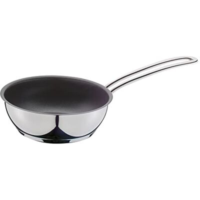 KÜCHENPROFI Bratpfanne CAPRI 14 cm, antihaftbeschichtete Pfanne, Induktion Mehrschichtboden, Edelstahl rostfrei, für alle Herdarten geeignet, Antihaftbeschichtung, spülmaschinenfest KÜCHENPROFI Bratpfanne CAPRI 14 cm, antihaftbeschichtete Pfanne, Induktion Mehrschichtboden, Edelstahl rostfrei, für alle Herdarten geeignet, Antihaftbeschichtung, spülmaschinenfest