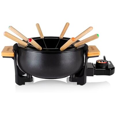 Tristar FO-1108 - Schwarz - 1,5L - Elektrischer Fondueset Tristar FO-1108 - Schwarz - 1,5L - Elektrischer Fondueset