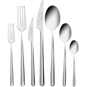 KARACA Boreas 84-tlg 18/10 Edelstahl Besteck Set für 12 Personen Modern, Silber Luxe Messer, Gabeln & Löffel Set, Rostfrei Besteckset, Spülmaschinenfest Essbesteck für Elegantes Essen (Cutlery Set) KARACA Boreas 84-tlg 18/10 Edelstahl Besteck Set für 12 Personen Modern, Silber Luxe Messer, Gabeln & Löffel Set, Rostfrei Besteckset, Spülmaschinenfest Essbesteck für Elegantes Essen (Cutlery Set)
