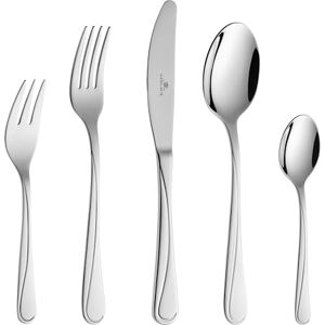 Gerlach 1760 Besteck Set Edelstahl 6 Personen 30 Teilig Besteckset Spülmaschinengeeignet Rostfrei Messer Gabel Löffel Glänzend Essbesteck Mango, Silber Gerlach 1760 Besteck Set Edelstahl 6 Personen 30 Teilig Besteckset Spülmaschinengeeignet Rostfrei Messer Gabel Löffel Glänzend Essbesteck Mango, Silber