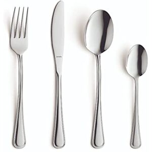Amefa Bologna 32-teiliges Besteckset für 8 Personen Doppelter Zierrand Klassisches Besteck Edelstahl Spülmaschinenfest Amefa Bologna 32-teiliges Besteckset für 8 Personen Doppelter Zierrand Klassisches Besteck Edelstahl Spülmaschinenfest