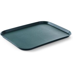 HENDI Serviertablett, AmberBox, Tablett, temperaturbeständig bis 80 °C, Fastfood, Groß, 350x450x(H) 20mm, Polypropylen, grün HENDI Serviertablett, AmberBox, Tablett, temperaturbeständig bis 80 °C, Fastfood, Groß, 350x450x(H) 20mm, Polypropylen, grün