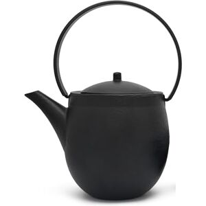 Bredemeijer große schwarze gusseiserne Asia Teekanne Induktion 1.2 Liter emaillierte Gusseisenkanne mit Edelstahl Teefiltersieb Bredemeijer große schwarze gusseiserne Asia Teekanne Induktion 1.2 Liter emaillierte Gusseisenkanne mit Edelstahl Teefiltersieb