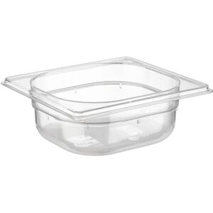 APS 82036 GN 1/6 Polycarbonat Behälter, 17, 6 x 16, 2 x 6, 5 cm 1 ltr. APS 82036 GN 1/6 Polycarbonat Behälter, 17, 6 x 16, 2 x 6, 5 cm 1 ltr.