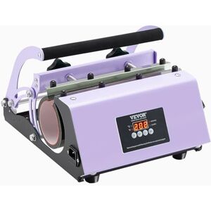 VEVOR Tumbler-Hitzepresse Transferpresse, 325-887 ml, Tumblerpresse mit Sublimationspapier, Klebeband und Handschuhen, Temperatur- und Zeiteinstellung, für Sublimationsbecher, Tassen, Becher, Lila VEVOR Tumbler-Hitzepresse Transferpresse, 325-887 ml, Tumblerpresse mit Sublimationspapier, Klebeband und Handschuhen, Temperatur- und Zeiteinstellung, für Sublimationsbecher, Tassen, Becher, Lila