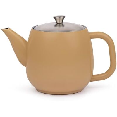Bredemeijer Doppelwandige Teekanne Vera 0,9 Liter Edelstahl Mit Filter Bredemeijer Doppelwandige Teekanne Vera 0,9 Liter Edelstahl Mit Filter
