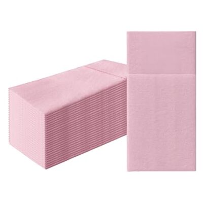 PAW Decor Collection PAW Besteckservietten aus Airlaid Stoffähnlich (1/8 falz) 25 Stück Ideal für Hochzeit, Taufe, Kommunion, Geburtstag Serviettentaschen für Besteck Hell Rosa PAW Decor Collection PAW Besteckservietten aus Airlaid Stoffähnlich (1/8 falz) 25 Stück Ideal für Hochzeit, Taufe, Kommunion, Geburtstag Serviettentaschen für Besteck Hell Rosa