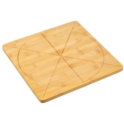 Kesper Pizzateller, Material: Bambus FSC®-zertifiziert Mit Schneidrillen Beidseitig verwendbar 33 x 33 x 1,6 cm Pizzabrett & Servierplatte Farbe: Natur Braun 58467 Kesper Pizzateller, Material: Bambus FSC®-zertifiziert Mit Schneidrillen Beidseitig verwendbar 33 x 33 x 1,6 cm Pizzabrett & Servierplatte Farbe: Natur Braun 58467