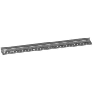 Dahle 10683 Schneidelineal (30 cm, aus Aluminium, hohe Griffleiste, rutschsicher) schwarz Dahle 10683 Schneidelineal (30 cm, aus Aluminium, hohe Griffleiste, rutschsicher) schwarz
